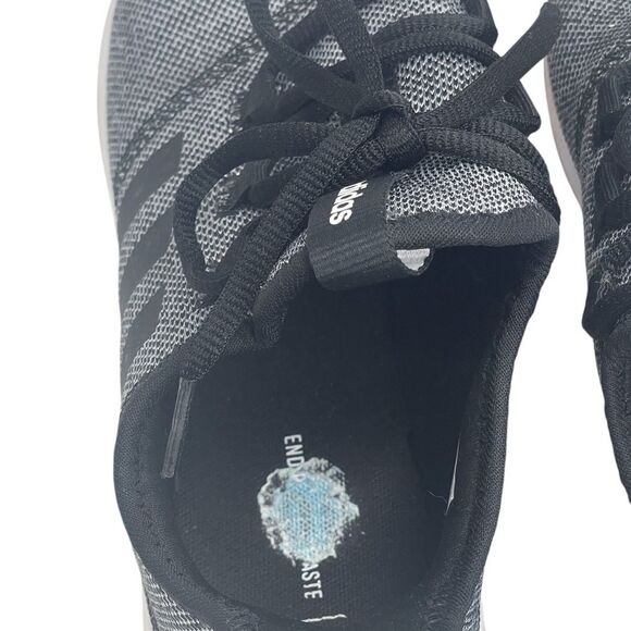 adidas Women's Cloudfoam Pure 2.0 Running Shoes, Black/Black/White Size 10 - Picture 11 of 15